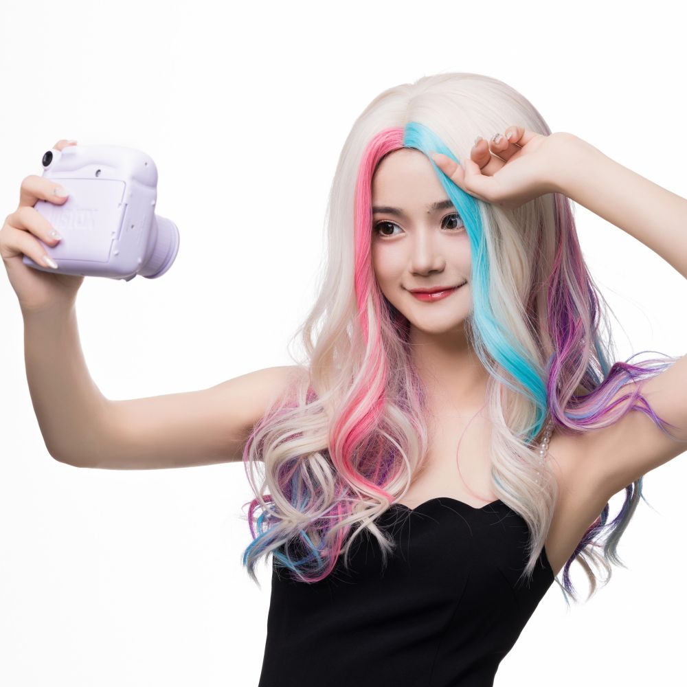 SUN9 ウィッグ ウイッグ 自然 ストレート フロント ストレート レース コスプレ かつら カツラ 女装 レディース 小顔 耐熱 フルウィッグ フル 女性 wig ロング ロリータ 可愛い カット レイヤー ギフト ボックス ネット スタンド 専用ブラシ コスプレ プリンセス ユニコーン