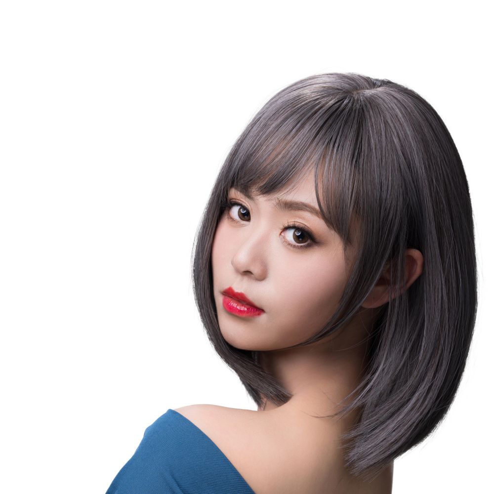 SUN9 ウィッグ ウイッグ 自然 ストレート フロント ストレート レース コスプレ かつら カツラ 女装 レディース 小顔 耐熱 フルウィッグ フル 女性 wig ミディアムロング ロリータ 可愛い カット レイヤー ギフト ボックス ネット スタンド 専用ブラシ ナチュラル ウィッグセット