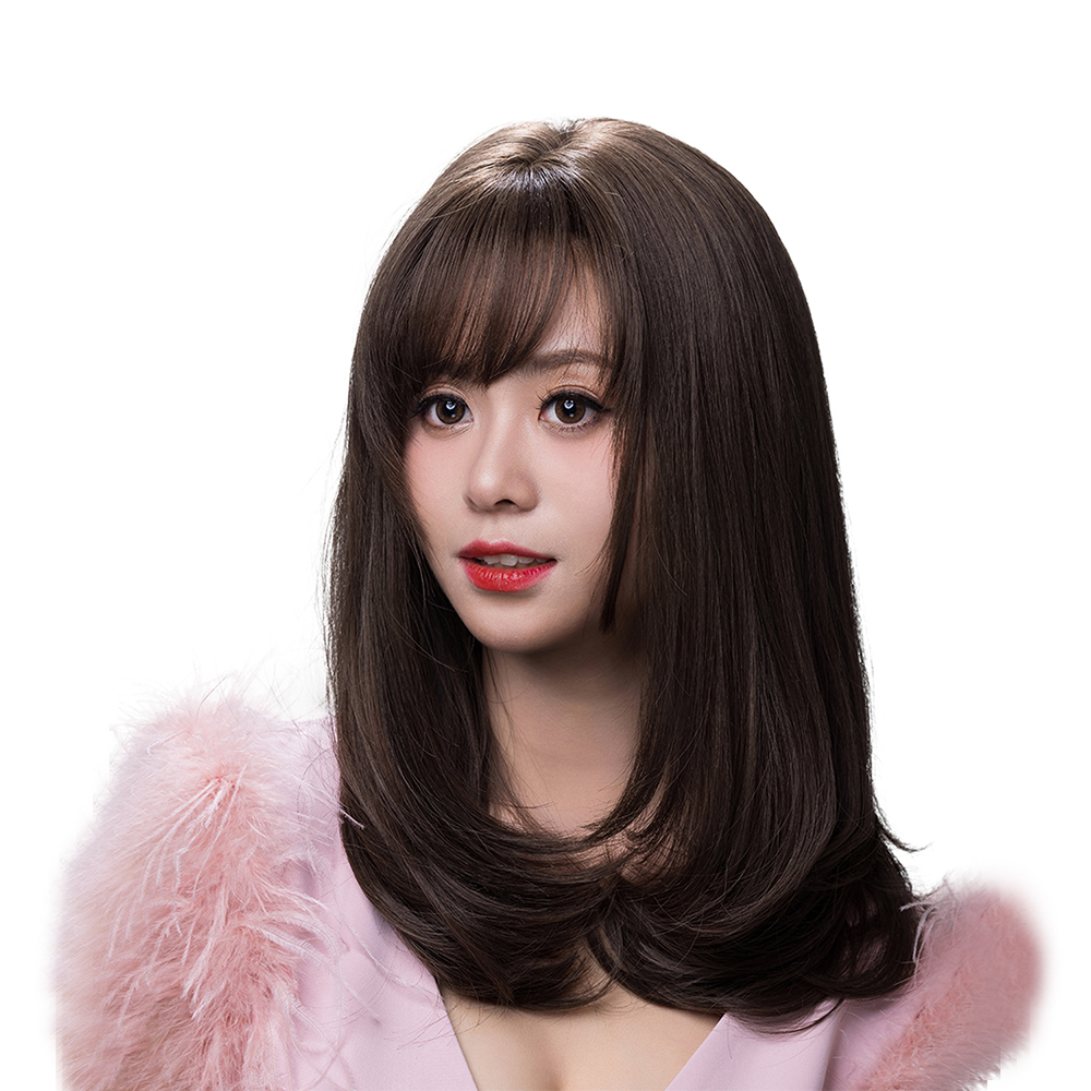 SUN9 ウィッグ ウイッグ 自然 ストレート フロント ストレート レース コスプレ かつら カツラ 女装 レディース 小顔 耐熱 フルウィッグ フル 女性 wig ロング ロリータ 可愛い カット レイヤー ギフト ボックス ネット スタンド 専用ブラシ 女子 ショート